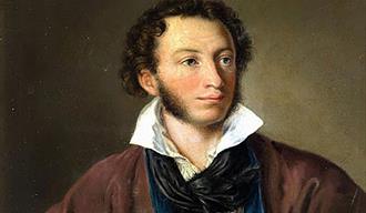 Vasily Andreevich Tropinin, Portrait of Alexander Pushkin, 1827. Image: Wikimedia Commons.
