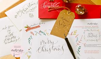 Christmas Calligraphy Workshop at Arley Hall & Gardens