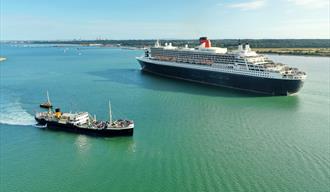Steamship Shieldhall Bank Holiday Monday Steam to the Solent Cruise