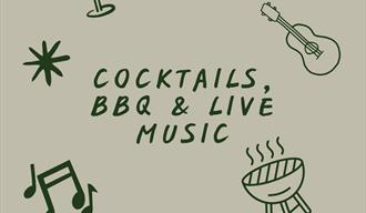 Cocktails, BBQ & Live Music poster