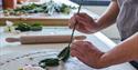 Pressing botanicals
