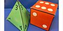 Dice and board games
