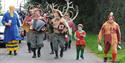 Walking through Abbots Bromley