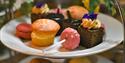 Mother's Day Afternoon Tea Beamish Hall Hotel - a selection of cakes, scones, and other sweet and savoury treats.
