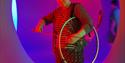 musician in colourscape