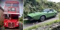 Double decker bar bus | classic car
