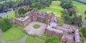Capesthorne Hall from above