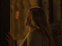 A woman peering out of one the Cathedral’s secret spaces that are rarely open to the general public.
