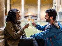Couple at The Roman Baths
