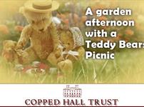 There's a Teddy Bears picnic at the July Garden Afternoon at Copped Hall