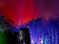 Kentwell's Enchanting Gardens Lit By Night