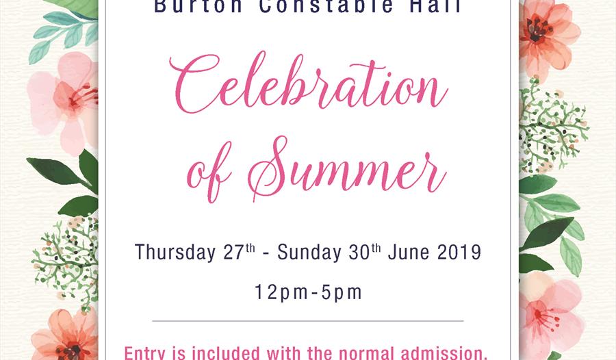 Flower Festival at Burton Constable Hall