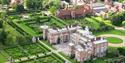 hatfield house from above