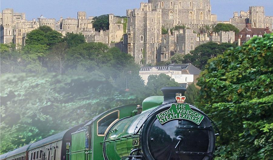 London to Windsor by Steam Train