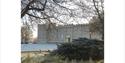 side view of kimbolton castle