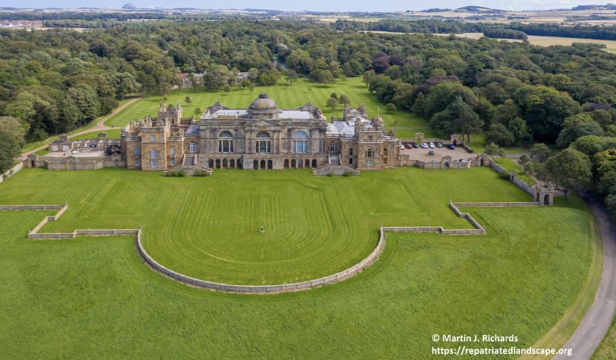 gosford house from above