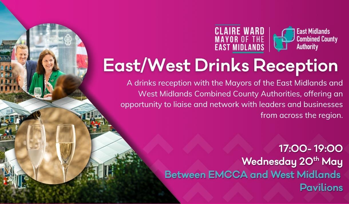 East/West Drinks Reception
