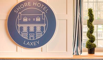 Shore Hotel Laxey Sign