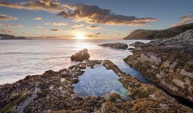 Sunset over Port Erin Bay on the Isle of Man.
Photography Workshops with Mark Boyd Photography.