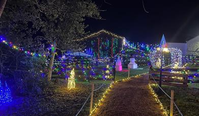 Christmas Light Extravaganza at the Home of Rest