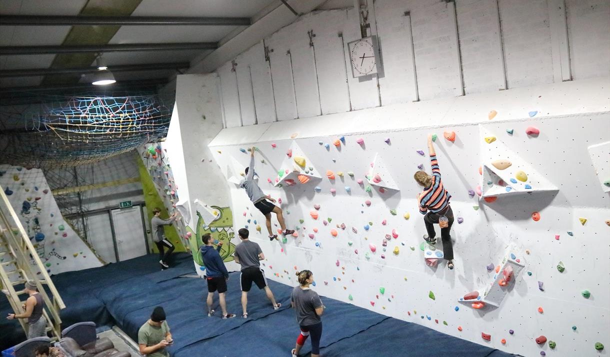 Hot Rocks Climbing Wall