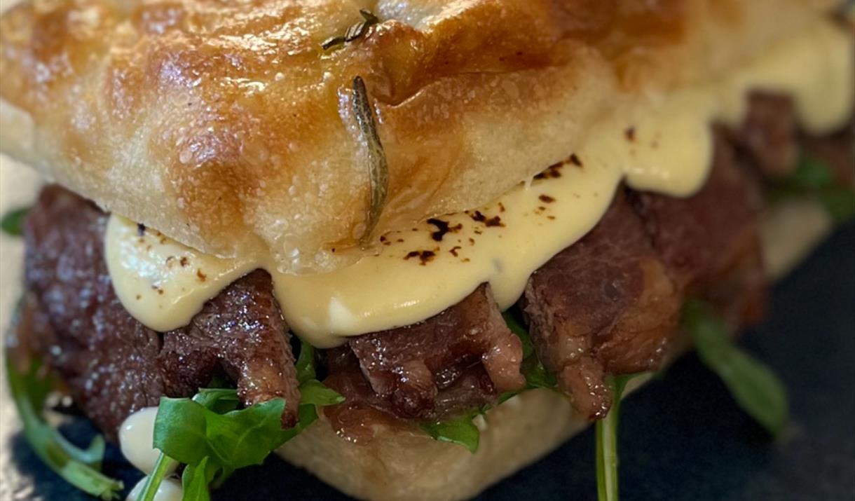 Refuge Steak Sandwich - Manx Menu 2024