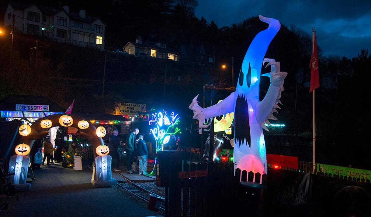 The Great Laxey Mine Railway Hop Tu Naa Ghost Trains