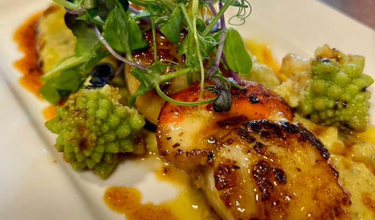 Boathouse Eatery Scallops
