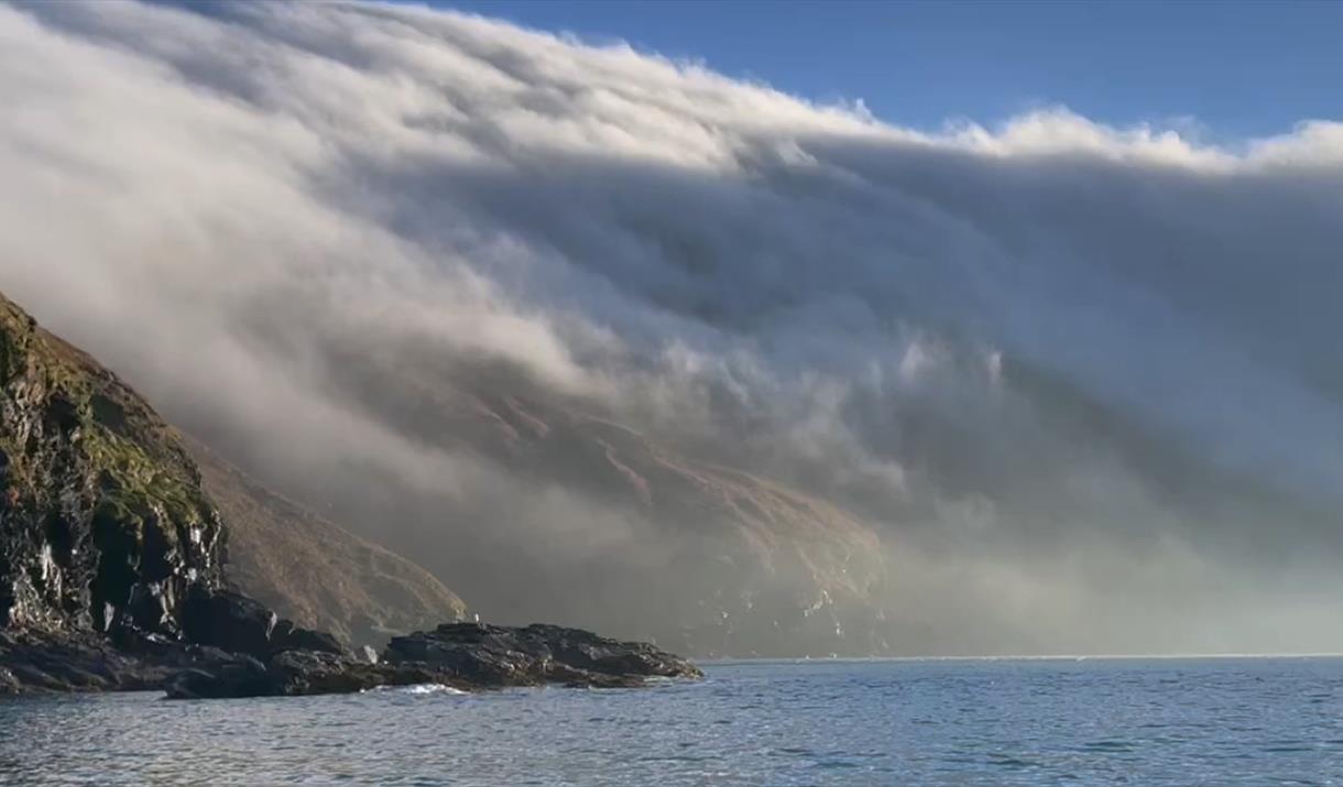 Peel to Port Erin from the Sea