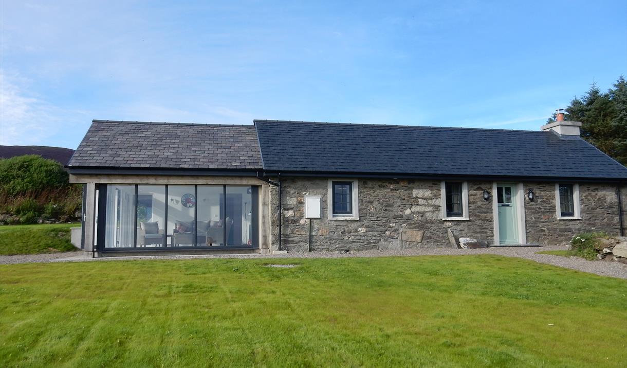 Original Manx cottage with stunning sunroom