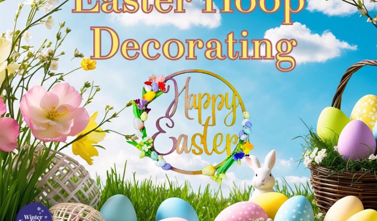 Easter Hoop Decorating