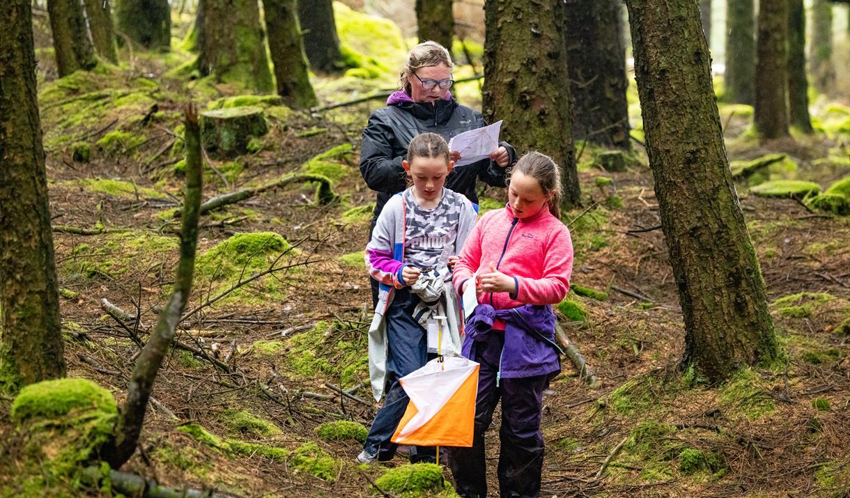 Isle of Man Orienteering Klubb - Autumn Challenge Orienteering Event - Chibbanagh Plantation, Braaid.