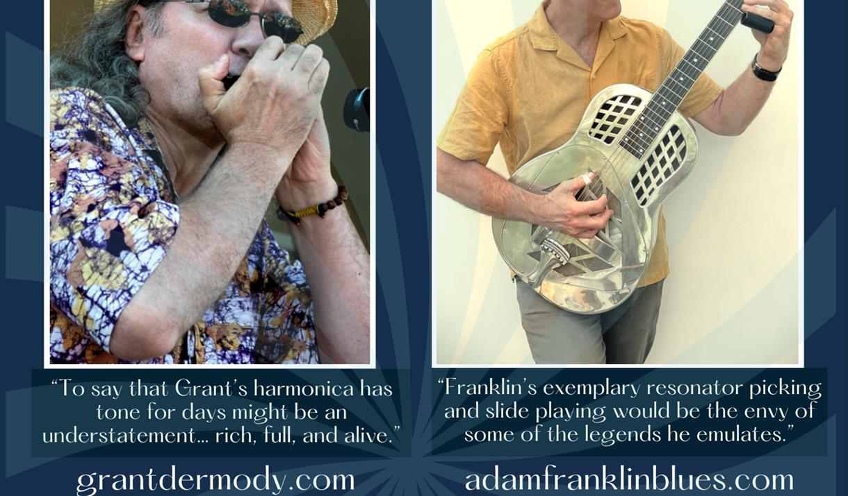 An Evening of Deep Roots Blues with Grant Dermody & Adam Franklin