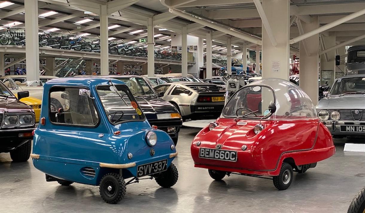 Peel 50 at the Isle of Man Motor Museum.