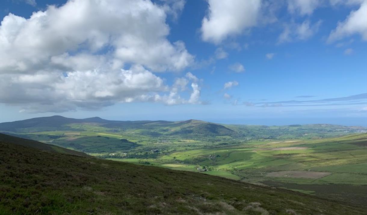 View from the top of Greeba Mountain by Ken Harding