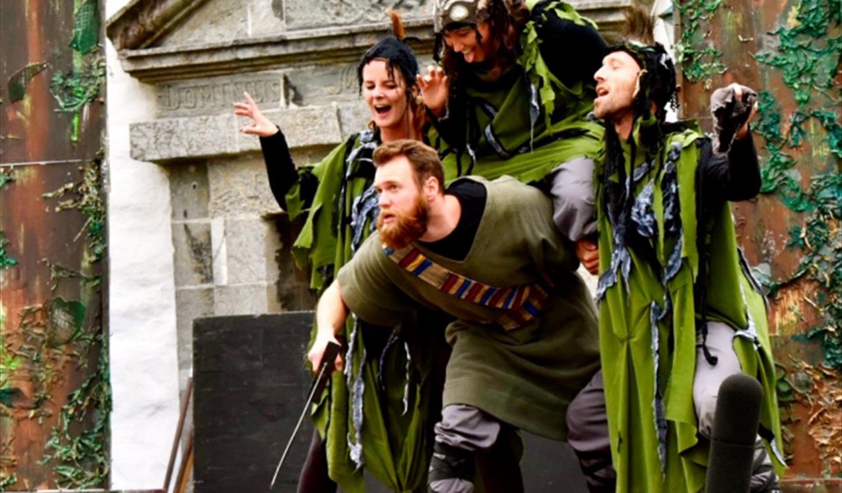 Shakespeare Castle Tour Macbeth at Rushen Abbey