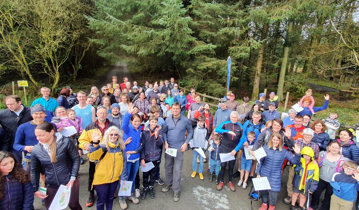Isle of Man Orienteering Klubb - Boxing Day Orienteering Event - Archallagan Forest.