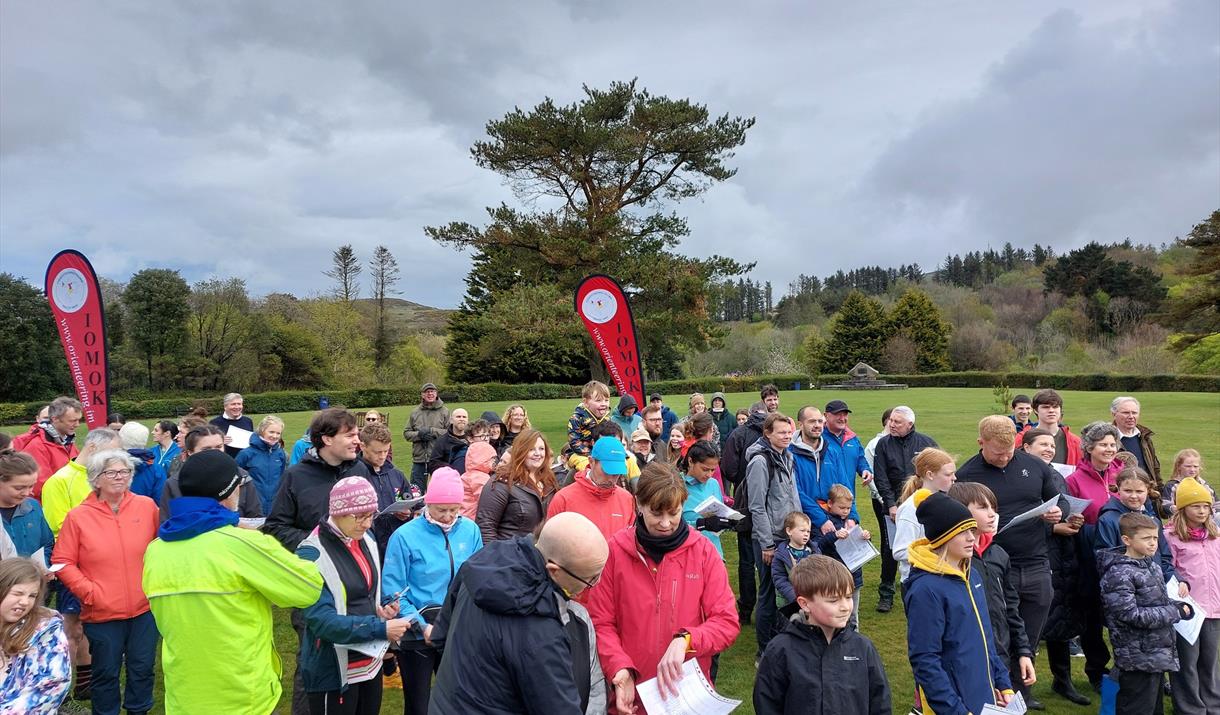 Isle of Man Orienteering Klubb - Boxing Day Orienteering Event - Archallagan Forest.