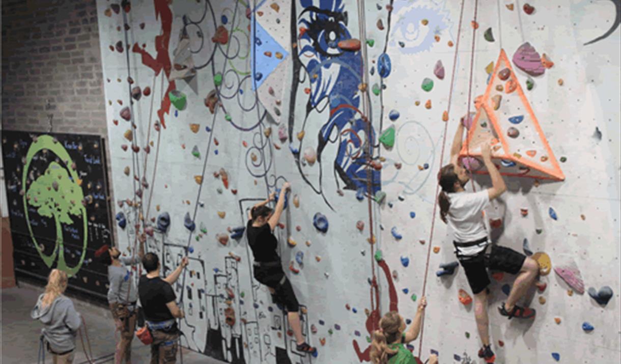 Hot Rocks Climbing Wall Visit Isle of Man