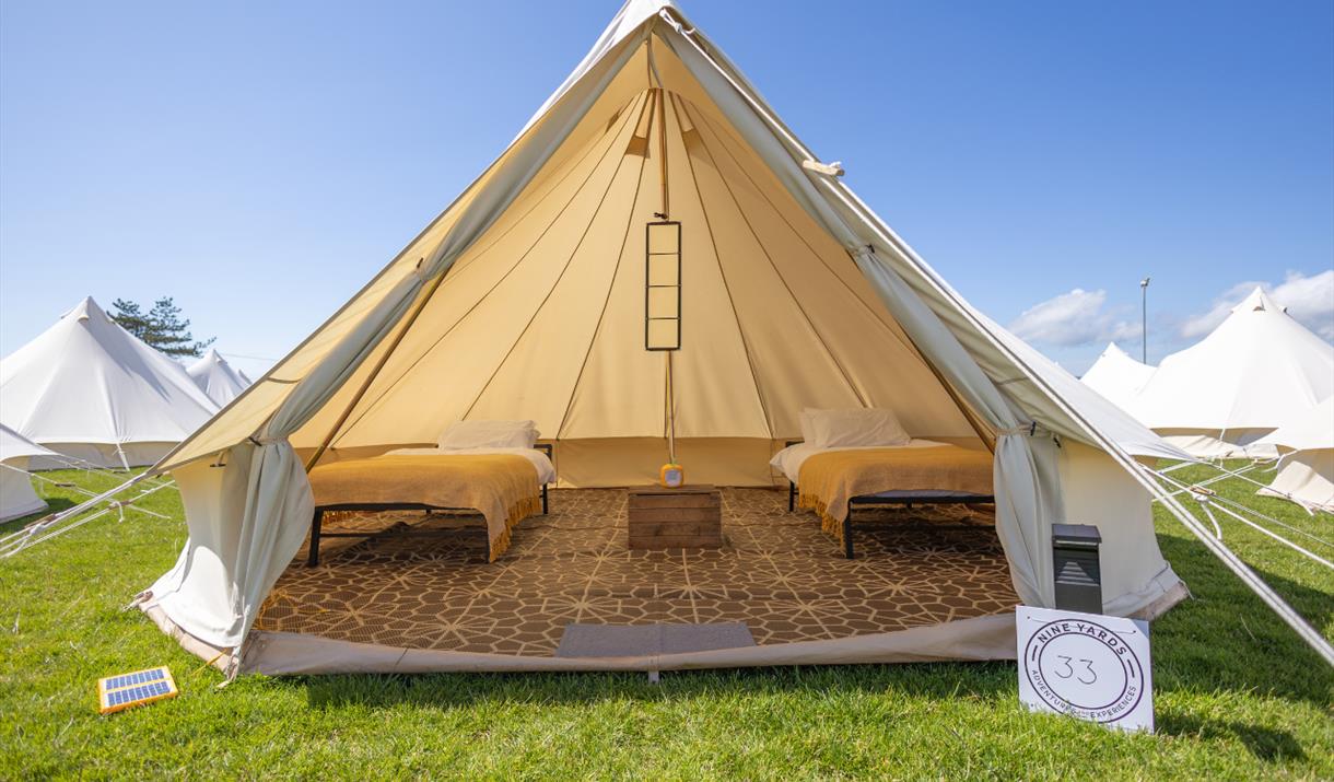 4 bed spacious bell tent