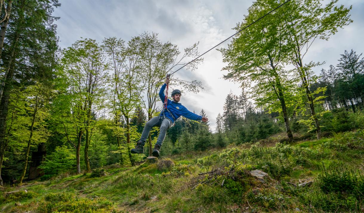 Experience Ape Mann Adventure Park, England