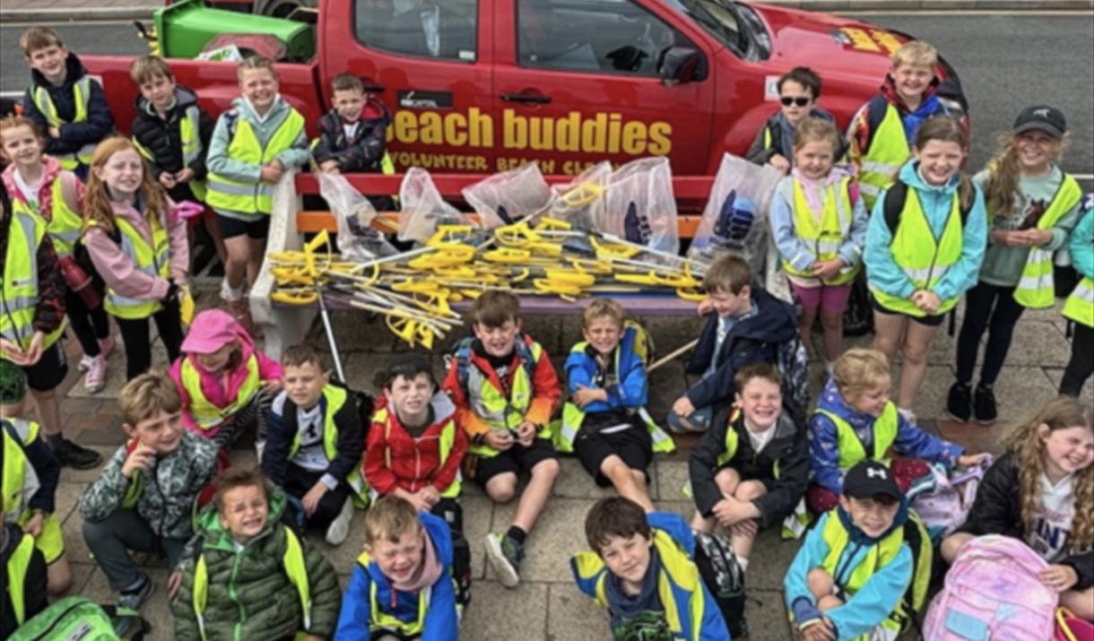 Beach Buddies during Manx Wildlife Week