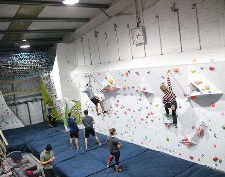 Hot Rocks Climbing Wall