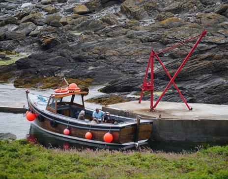 Port St Mary Calf of Man Boat