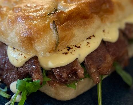 Refuge Steak Sandwich - Manx Menu 2024