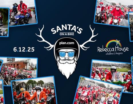 Santa's On A Bike