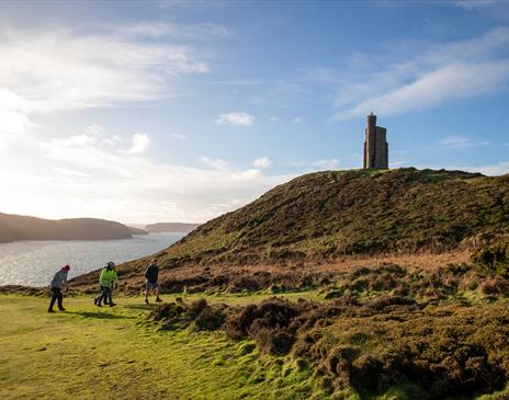 Bradda Glen and Milner's Tower