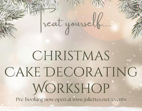 Christmas Cake Decorating