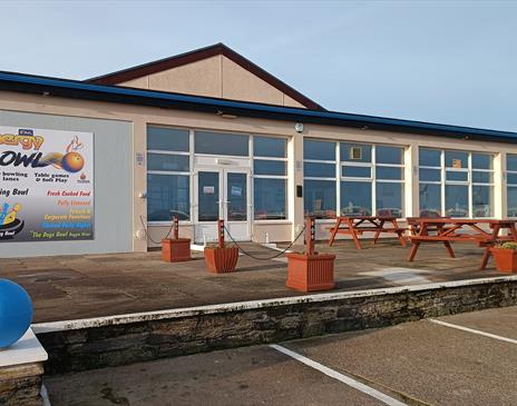 The Mixing Bowl diner at Energy FM Bowl, Ramsey, Isle of Man