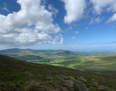 View from the top of Greeba Mountain by Ken Harding